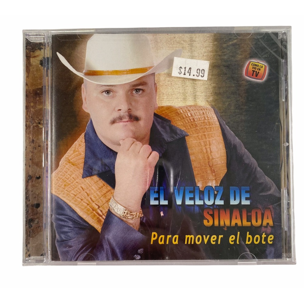 El Veloz De Sinaloa: Para Mover El Bote (CD, 2002) Spanish/ Latin- New Sealed